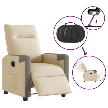 Fauteuil Verstelbaar Elektrisch Stof Kleurig