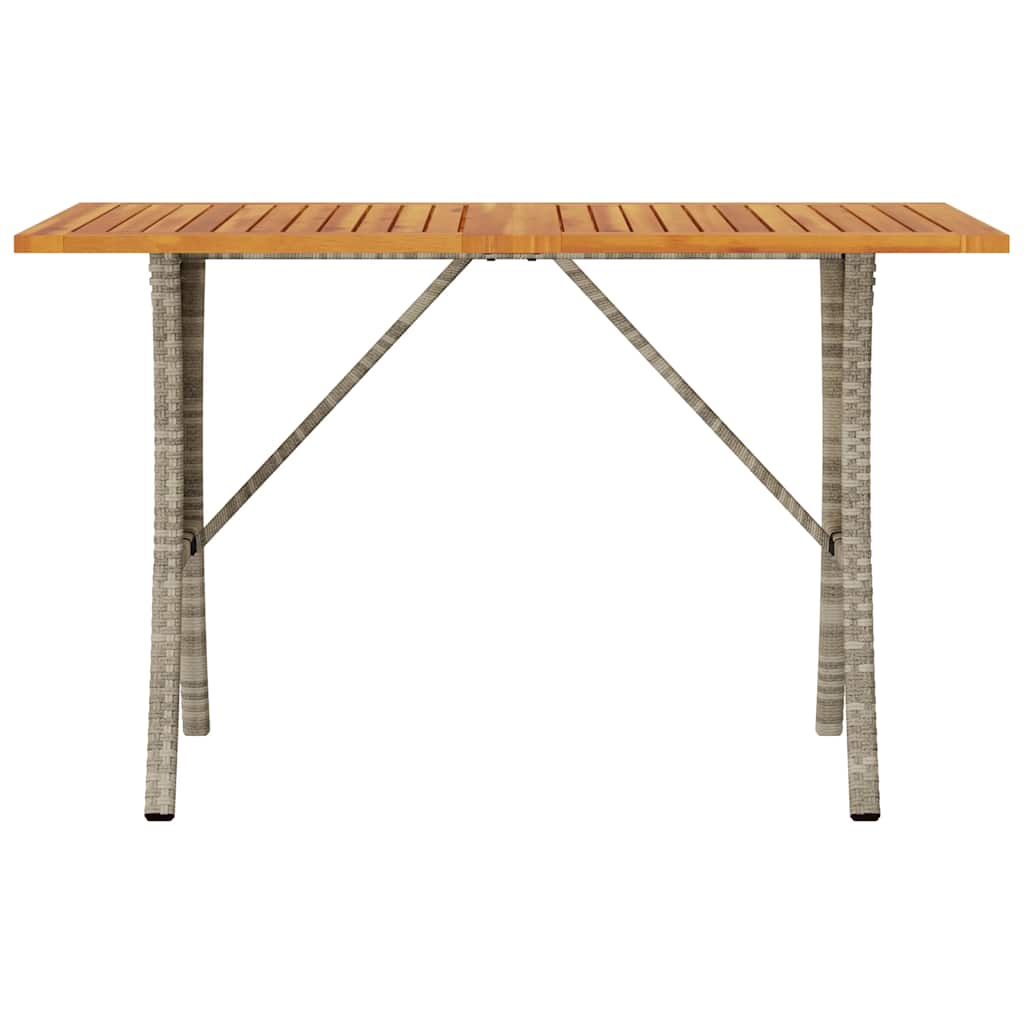 Tuinbank 3-Zits Met Kussens & Tafel Poly Rattan
