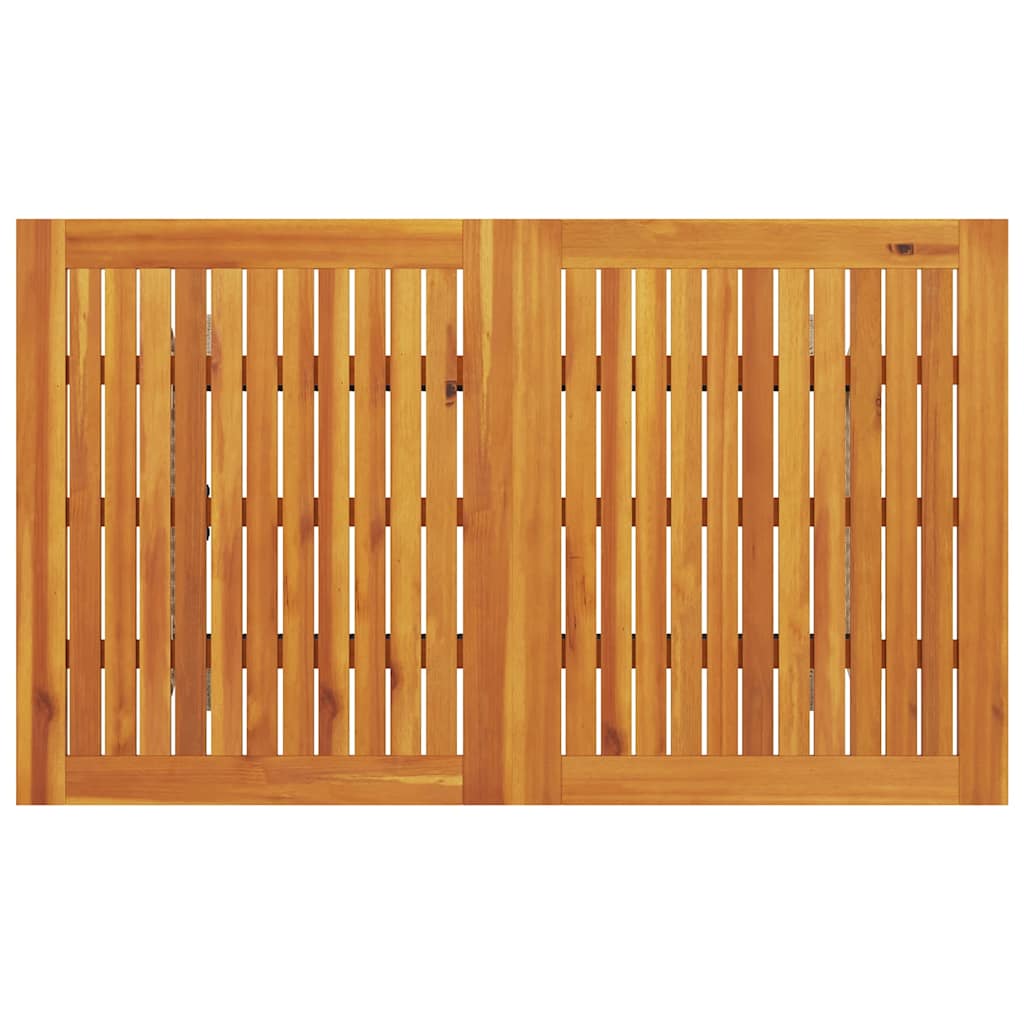 Tuinbank 3-Zits Met Kussens & Tafel Poly Rattan