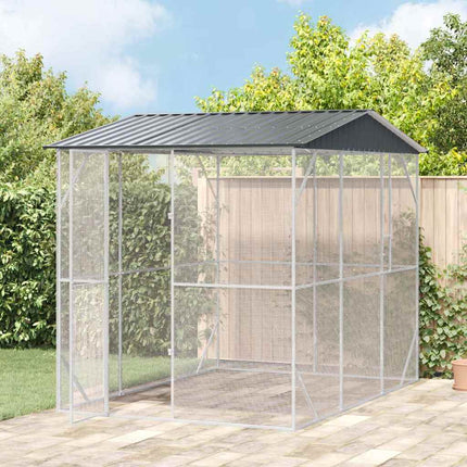 Vogelkooi Antraciet 227 X 112 X 141 Cm