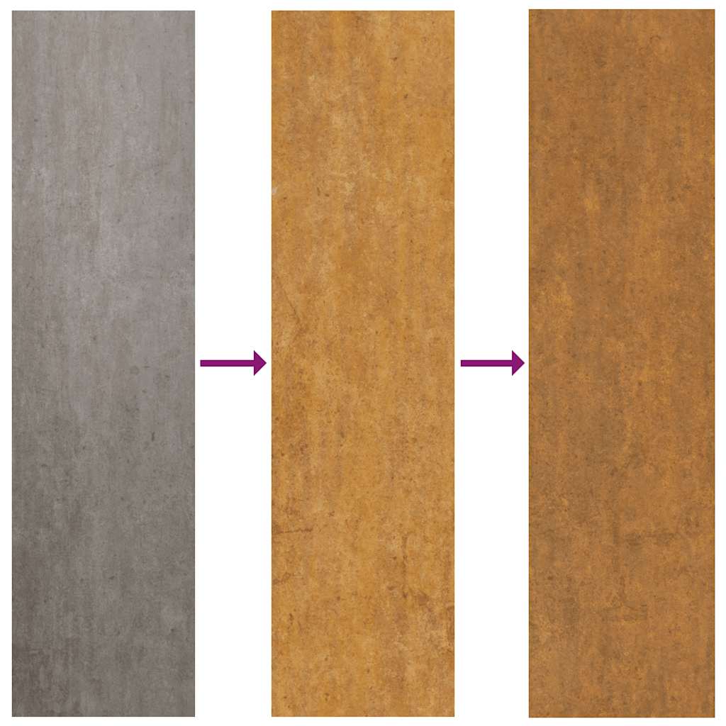 Plantenbak Roestig Weervast Staal Cortenstaal