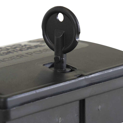 Muizenvallen 5 st 13x10x4 cm zwart