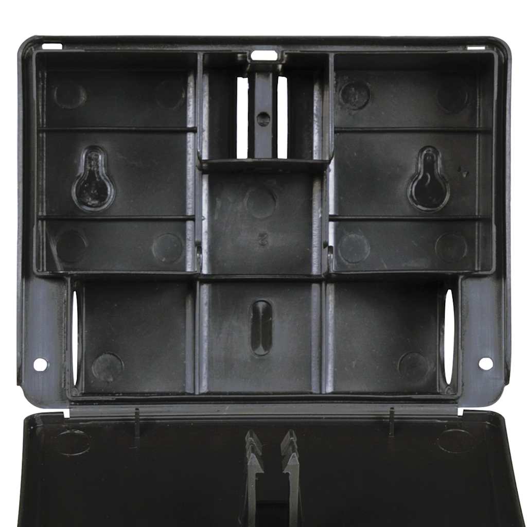 Muizenvallen 10 st 13x10x4 cm zwart