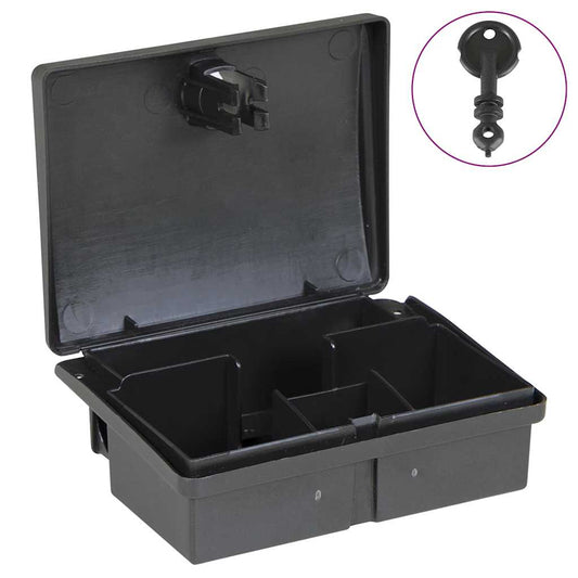 Muizenvallen 20 st 13x10x4 cm zwart