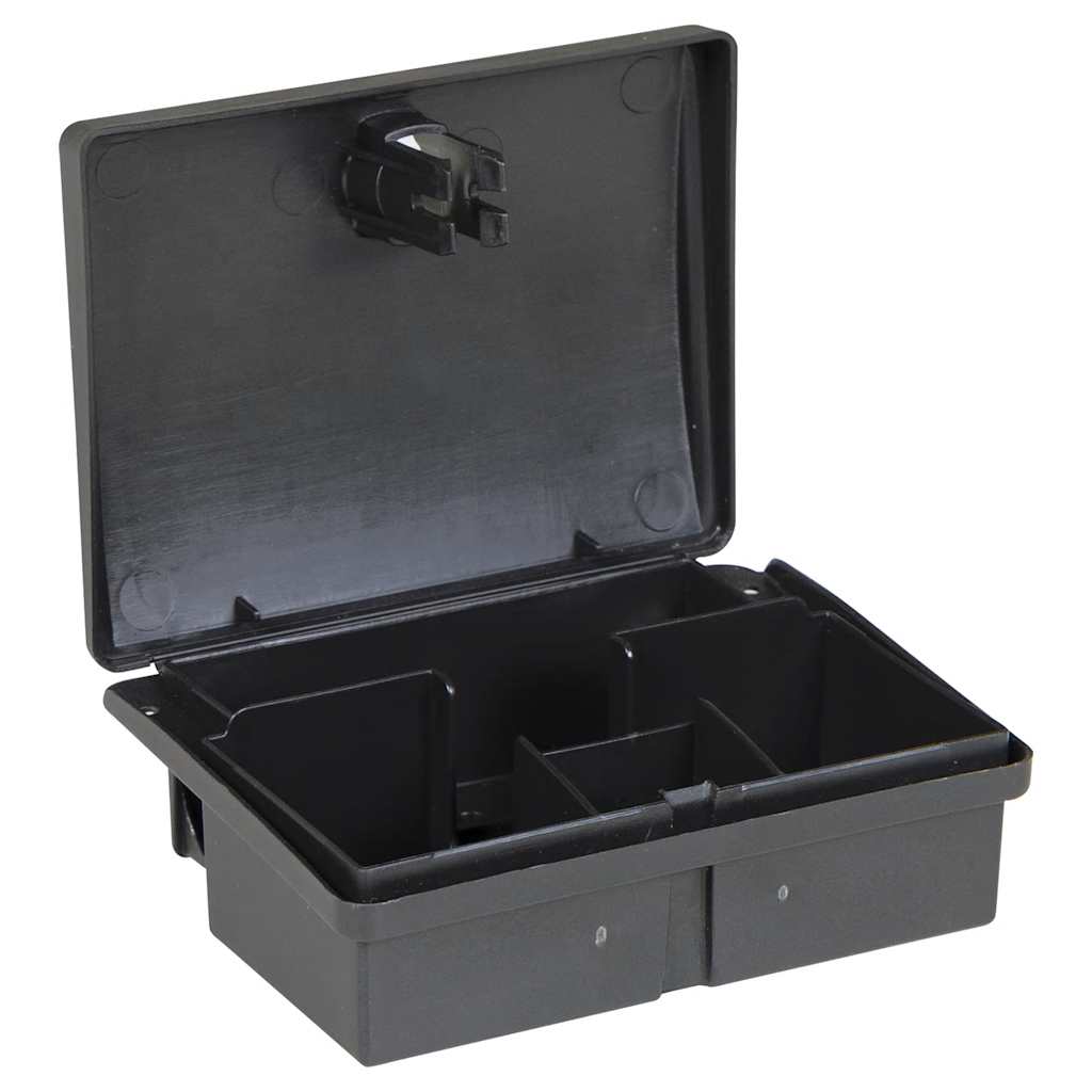 Muizenvallen 20 st 13x10x4 cm zwart