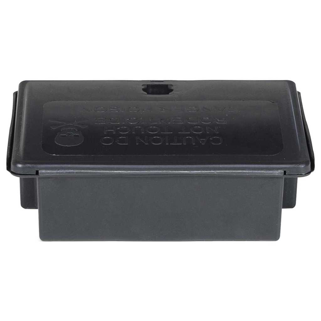 Muizenvallen 20 st 13x10x4 cm zwart