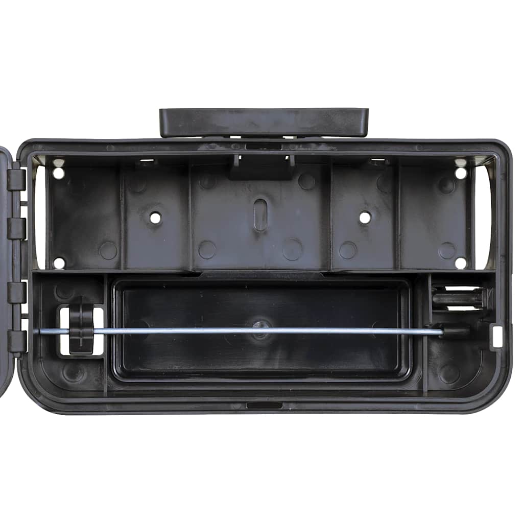 Muizenvallen 4 st 22x12,5x7,5 cm zwart