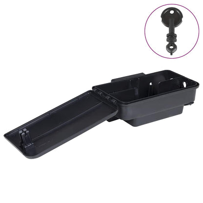 Muizenvallen 6 st 22x12,5x7,5 cm zwart