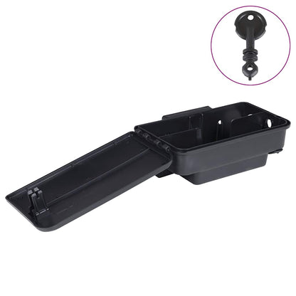 Muizenvallen 12 st 22x12,5x7,5 cm zwart