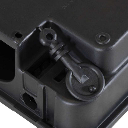 Muizenvallen 12 st 22x12,5x7,5 cm zwart