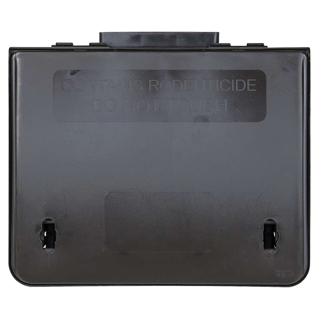 Muizenvallen 4 st 23x19x9,5 cm zwart