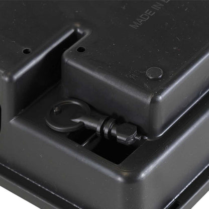 Muizenvallen 4 st 23x19x9,5 cm zwart