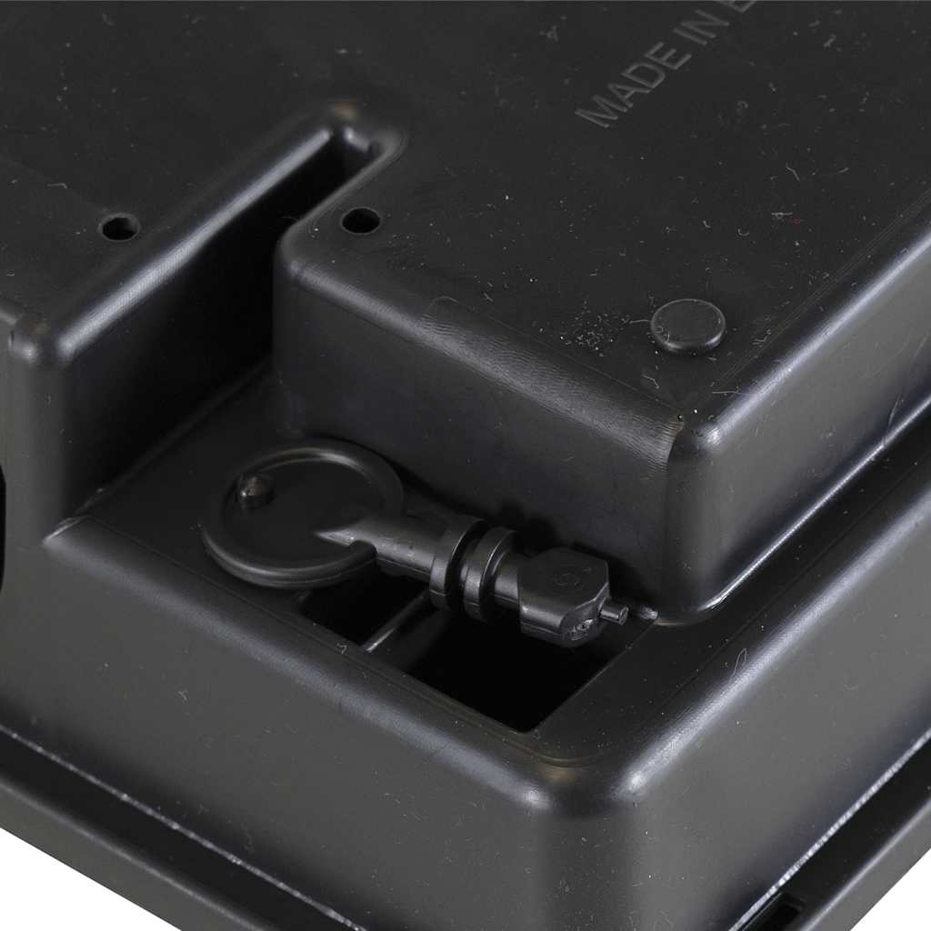 Muizenvallen 6 st 23x19x9,5 cm zwart