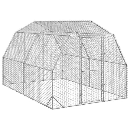 Kippenren 2,5X6X2,25 M Gegalvaniseerd Staal