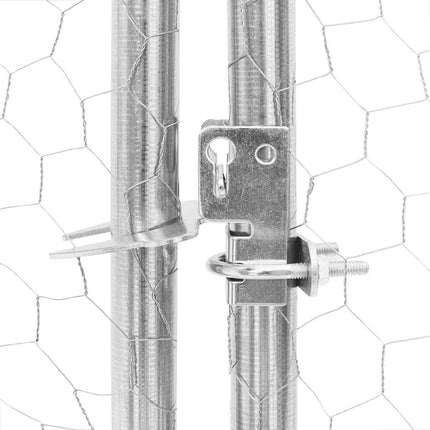 Kippenren 2,5X6X2,25 M Gegalvaniseerd Staal