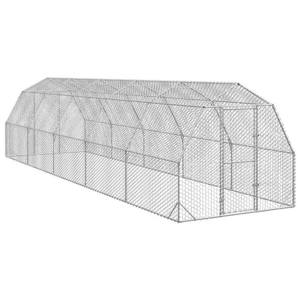 Kippenren 2,5X6X2,25 M Gegalvaniseerd Staal