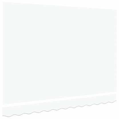 Vervangingsdoek Voor Zonnescherm Wit 3 X 2 M Polyester Wit