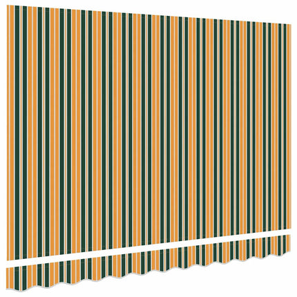 Vervangingsdoek Voor Zonnescherm Groen En Geel