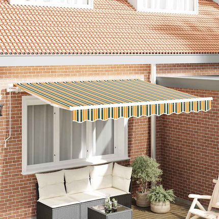 Vervangingsdoek Voor Zonnescherm Groen En Geel