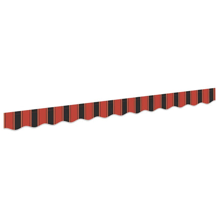 Vervangende Markies Volant Oranje / Zwart / Geel Polyester Oranje/Zwart/Geel