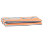 Blauw en oranje