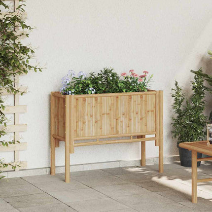 Verhoogd Bed Bruin 70 X 35 X Bamboe