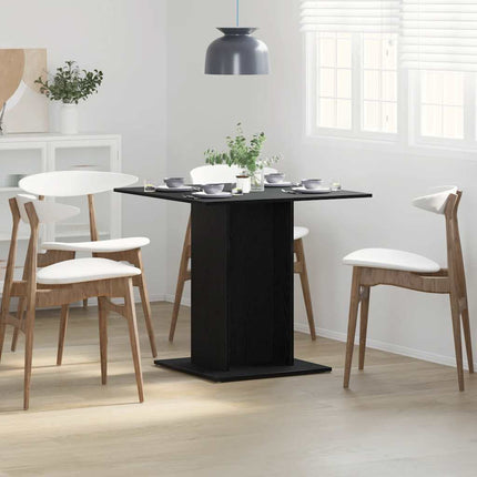 Eettafel 80X80X75 Cm Bewerkt Hout