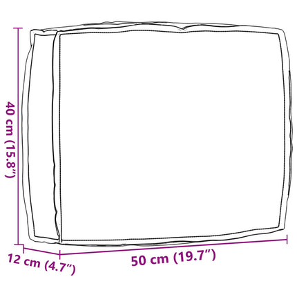 Kussen 50 X 40 X 12 Cm Oxford Stof
