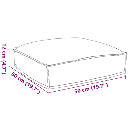 Kussen 50 X 50 X 12 Cm Oxford Stof
