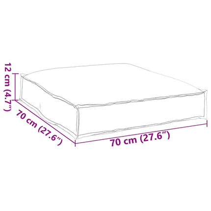 Kussen 70 X 70 X 12 Cm Oxford Stof