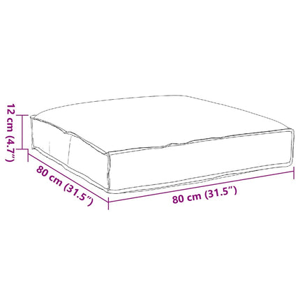 Kussen 80 X 80 X 12 Cm Oxford Stof