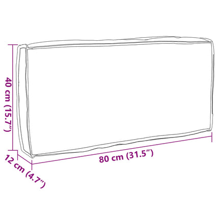Kussen 80 X 40 X 12 Cm Oxford Stof