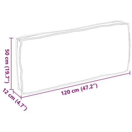 Kussen 120 X 50 X 12 Cm Oxford Stof