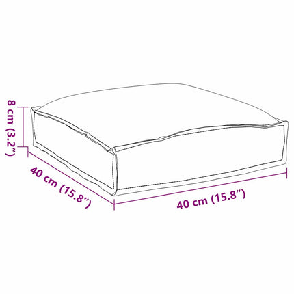 Kussen 2 Pcs 40 X 40 X 8 Cm Oxford Stof