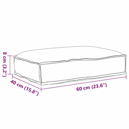 Kussen 60 X 40 X 8 Cm Oxford Stof