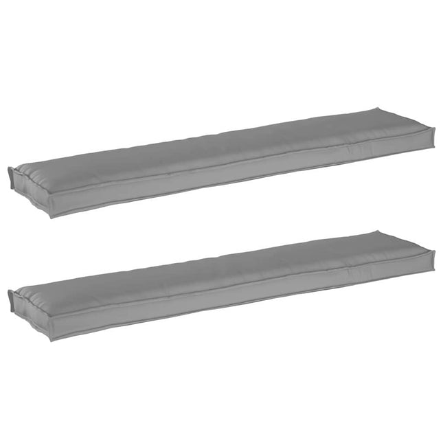 Pallet Kussen Set 2 Pcs 180 X 40 X 8 Cm Oxford Stof
