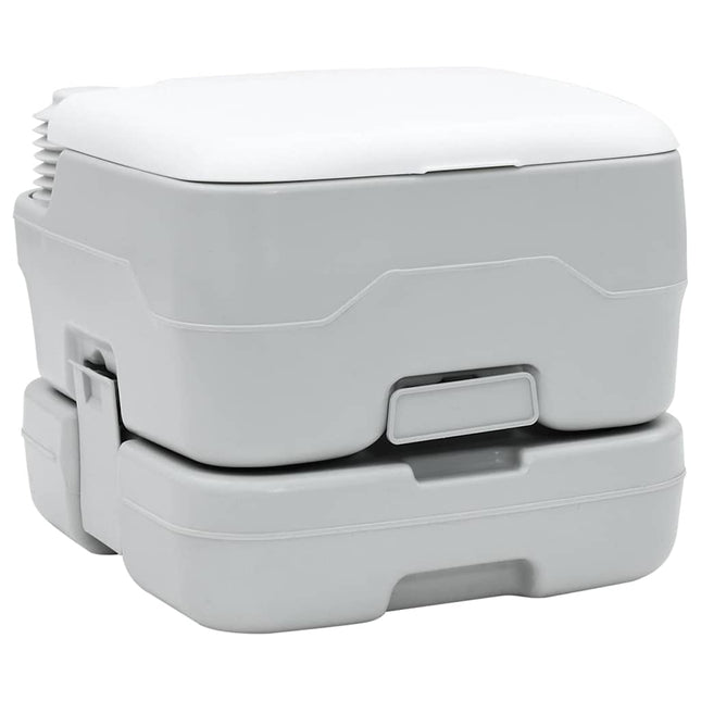 Camping Toilet En Wit Polyetheen