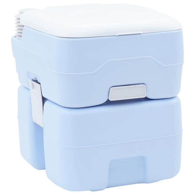 Camping Toilet En Wit Polyetheen