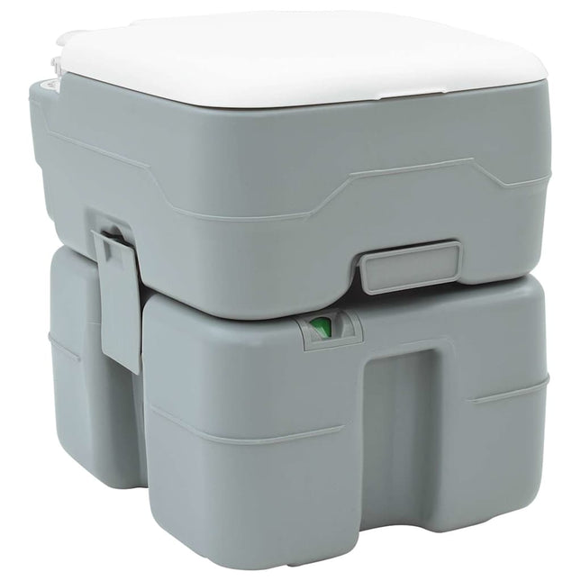 Camping Toilet Grijs 41,5 X 36,5 X 42 Cm