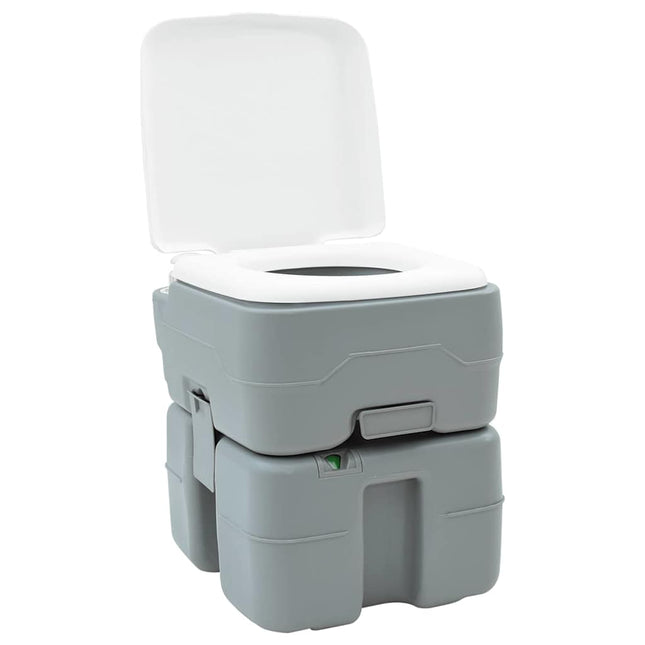 Camping Toilet Grijs 41,5 X 36,5 X 42 Cm