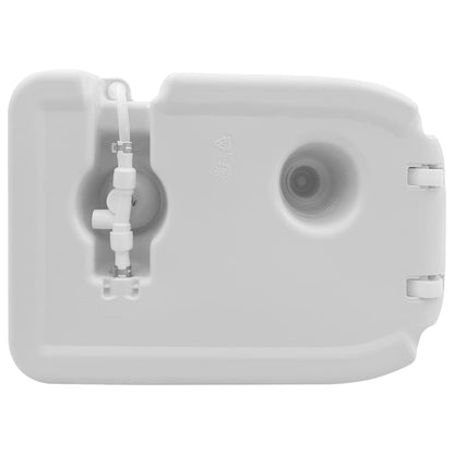 Camping wasstandaard Grijs 50.5 x 33 x 103 cm Kunststof