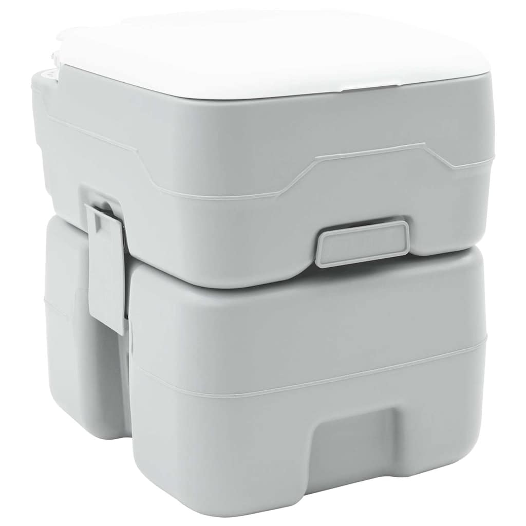 Camping Toilet Grijs 41.5 x 36.5 x 42 cm