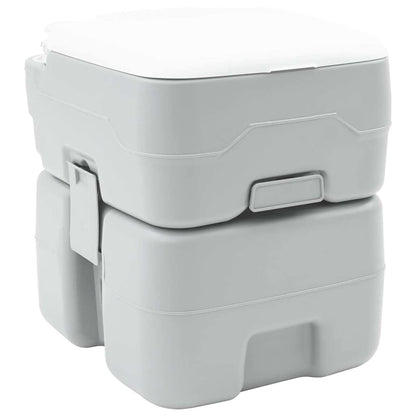 Camping Toilet Grijs 41.5 x 36.5 x 42 cm
