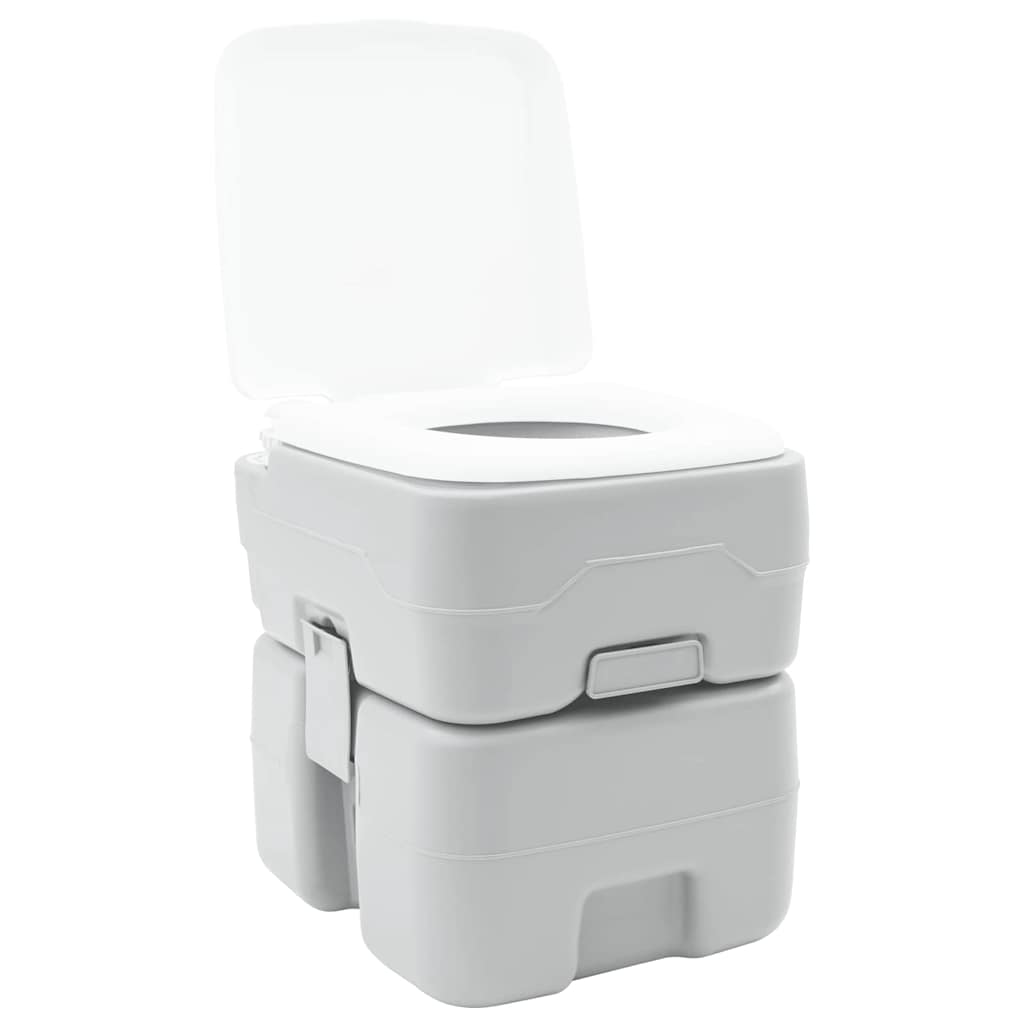 Camping Toilet Grijs 41.5 x 36.5 x 42 cm
