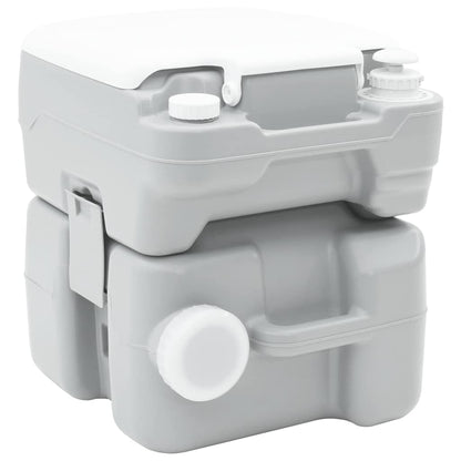 Camping Toilet Grijs 41.5 x 36.5 x 42 cm