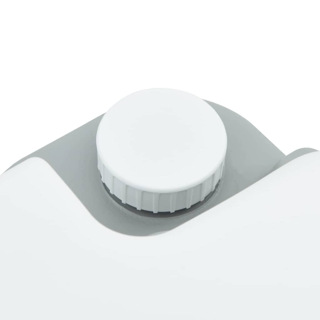 Camping Toilet Grijs en Wit 41,5 x 36,5 x 37,5 cm Polyetheen