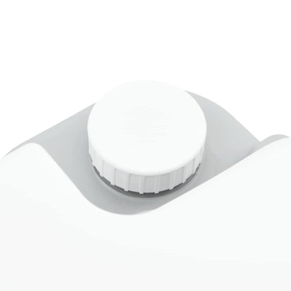 Camping Toilet Grijs en Wit 41,5 x 36,5 x 30 cm Polyetheen