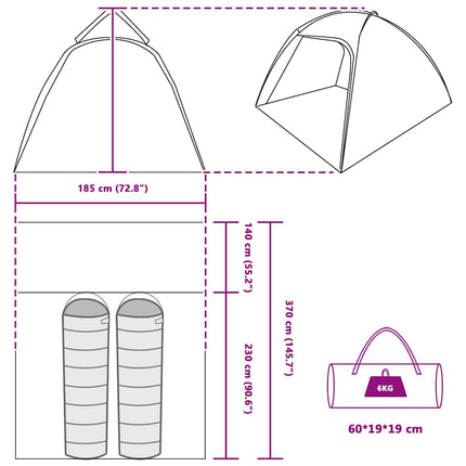 Huisje Tent Met Dak Met Opslag 370 X 230 X 185 Cm Taft