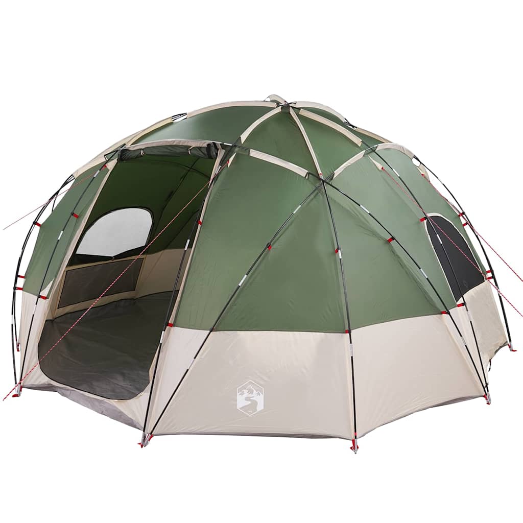 Camping Tent met dak Groen 475 x 475 x 235 cm Polyester