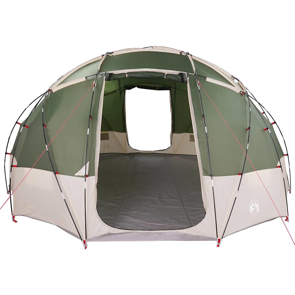 Camping Tent met dak Groen 475 x 475 x 235 cm Polyester
